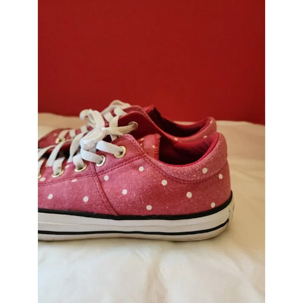 Converse Allstars Shoes Gym Red Gold White 560690C Womens 10 Fast Ship
